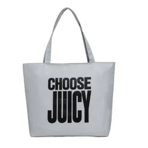 Women's Travel Bag Large-Capacity Letter Printing Nylon Tote Bag
