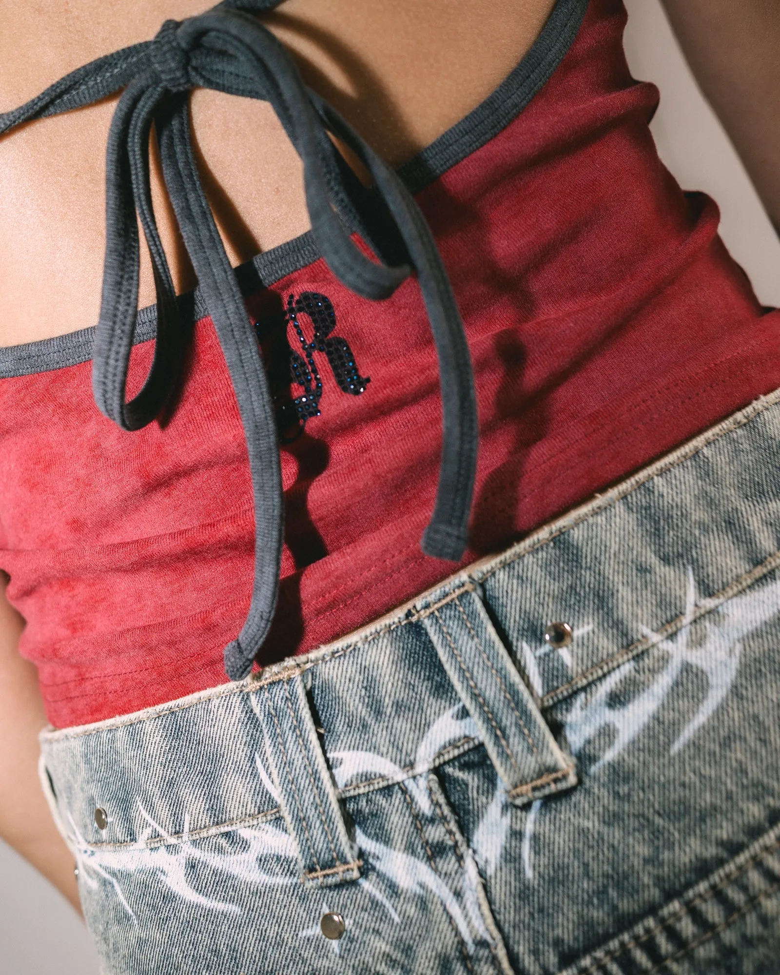 X-tina Pheonix Mini Denim Short