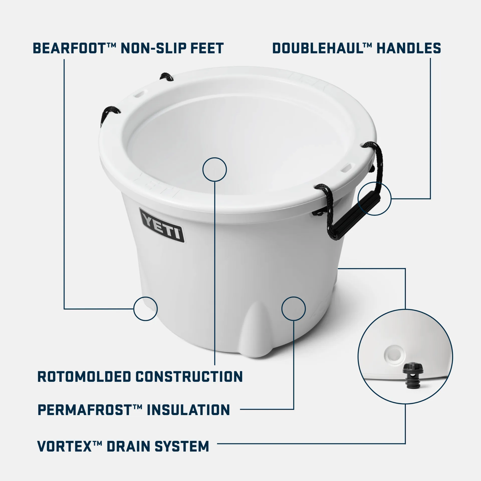 YETI Tank® 45 Insulated Ice Bucket